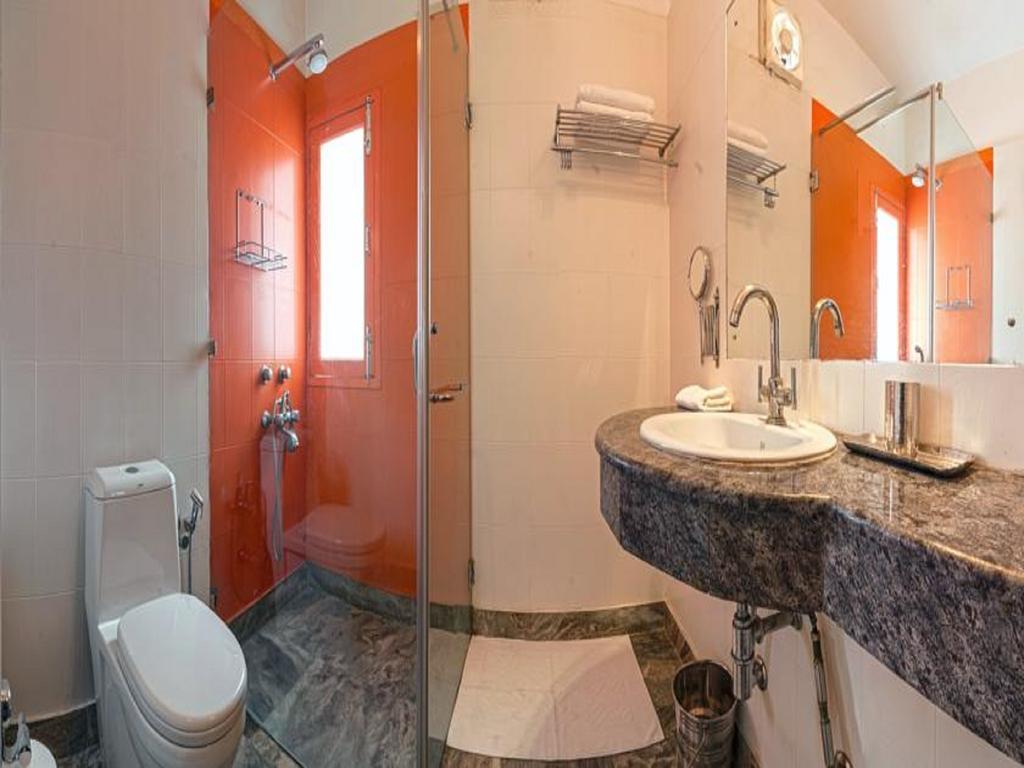 לינה וארוחת בוקר ניו דלהי Haveli Hauz Khas חדר תמונה