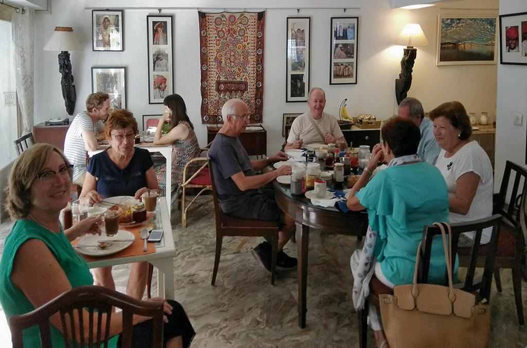 לינה וארוחת בוקר ניו דלהי Haveli Hauz Khas מראה חיצוני תמונה