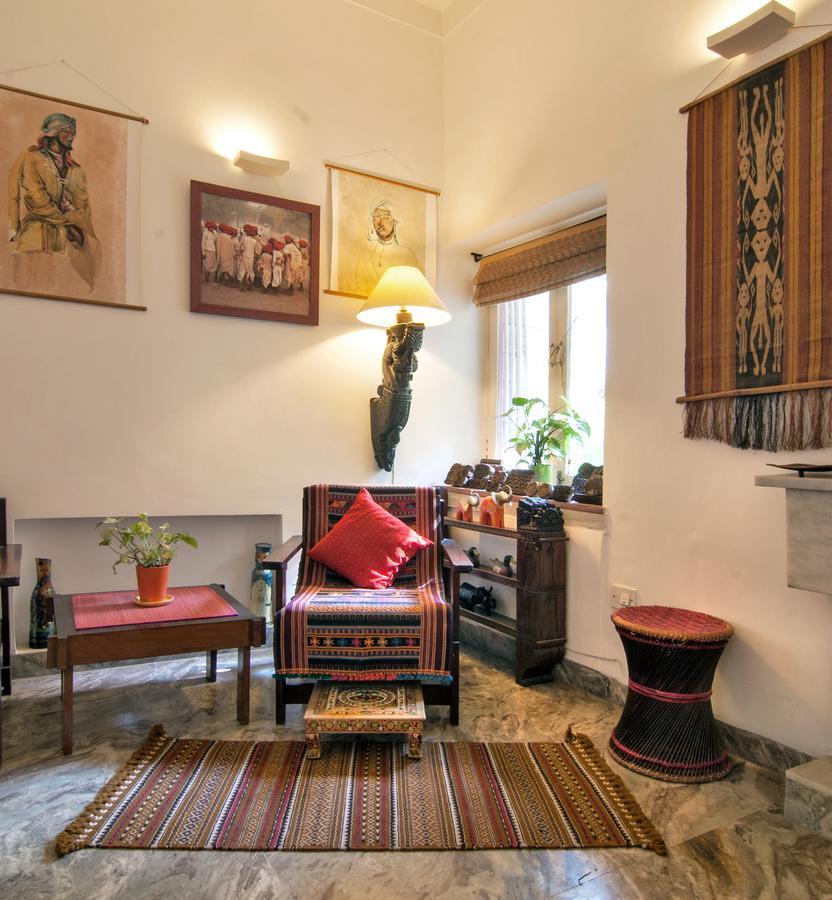 לינה וארוחת בוקר ניו דלהי Haveli Hauz Khas מראה חיצוני תמונה