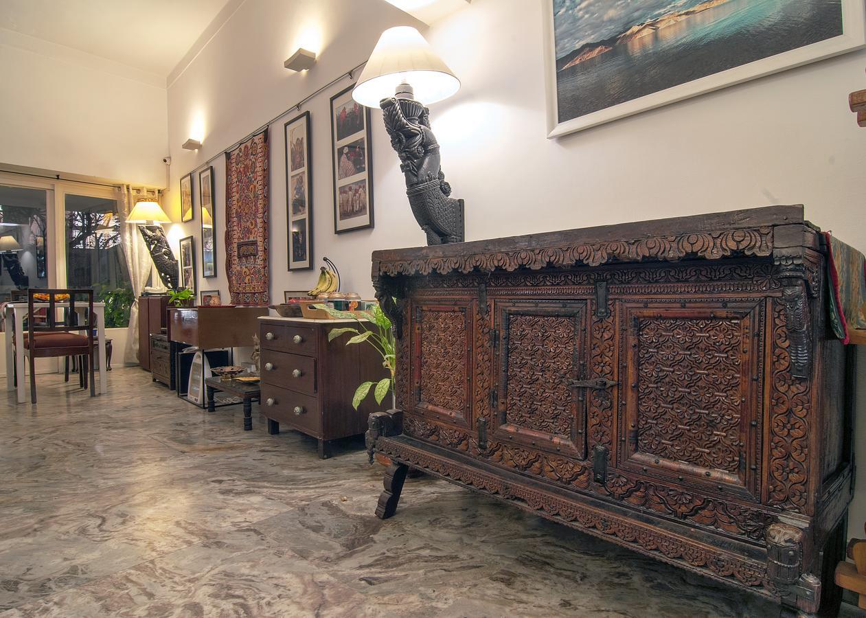 לינה וארוחת בוקר ניו דלהי Haveli Hauz Khas מראה חיצוני תמונה