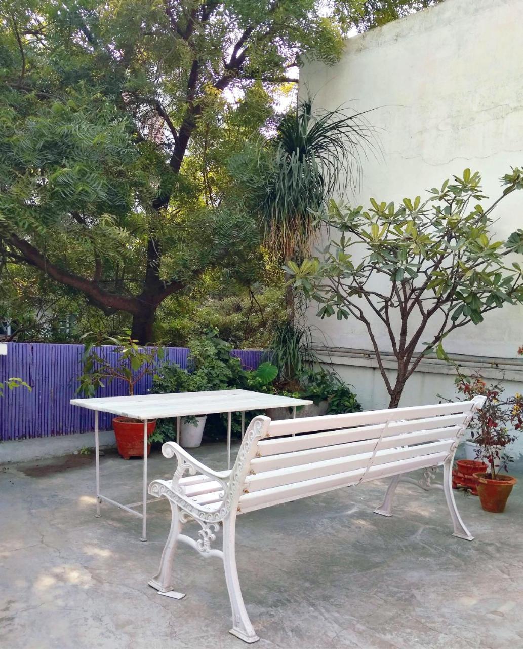 לינה וארוחת בוקר ניו דלהי Haveli Hauz Khas מראה חיצוני תמונה